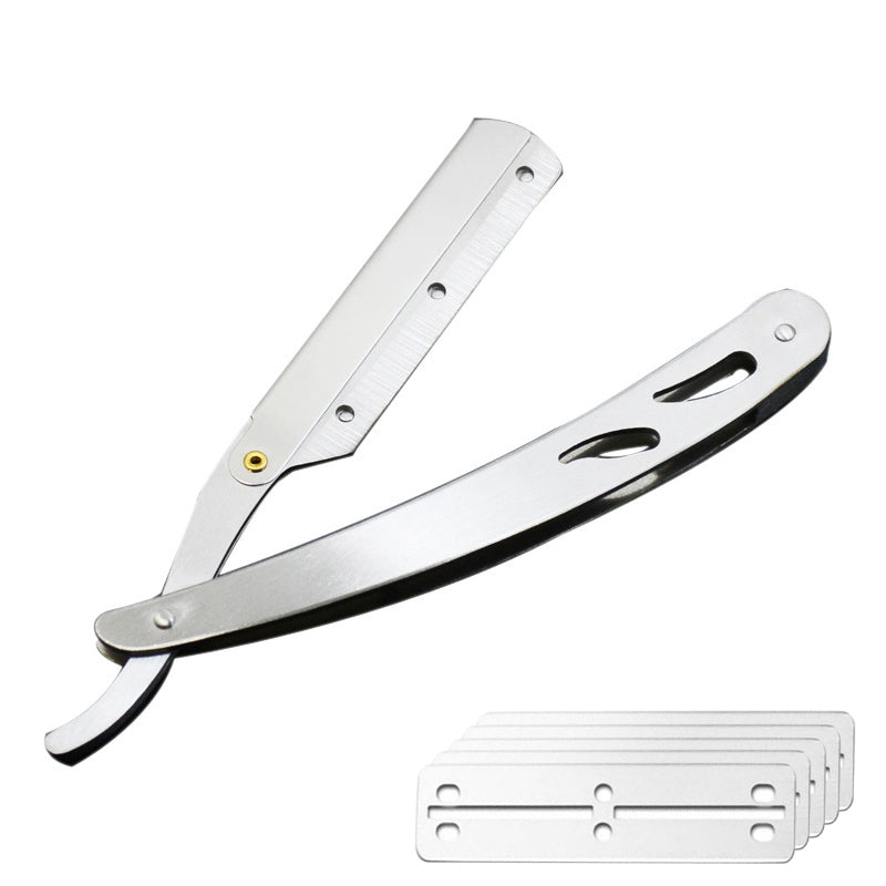 Stainless Steel Straight Barber Shaving Razor Isner Mile