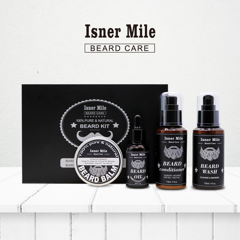 Isner Mile Beard Grooming Kit For Men Beards Mustache Grooming Kit F 7016
