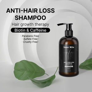 Hair Regrowth and Anti Hair Loss Shampoo Contain Biotin & Caffeine