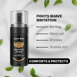 Beard Shaving Foam Skincare Protective Shave Mousse