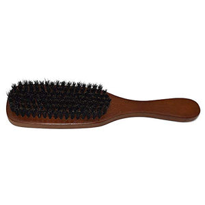 Durable Wood Handle Boar Bristle Hair Beard Straightener Brush